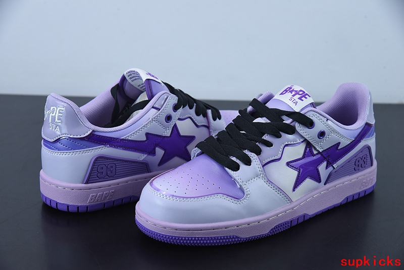 A Bathing Ape Bape Sta Sk8 Purple Gradient