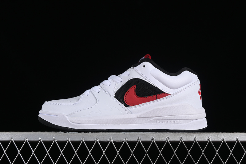 Nike Air Jordan Stadium 90 Chicago Black Red White Varsity Sneakers