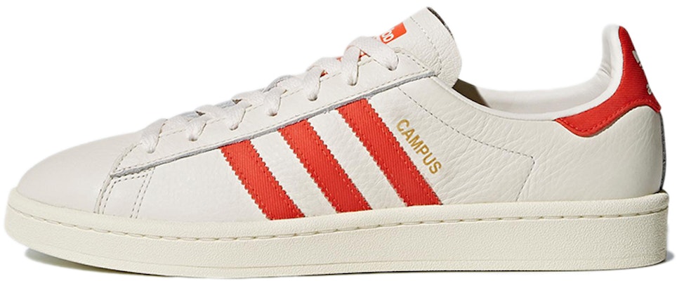 Adidas Originals Campus White Red Cream CQ2069 Shoes