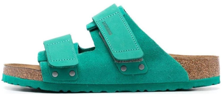 Birkenstock Uji Green Fleece 1025673 Fashion Slippers