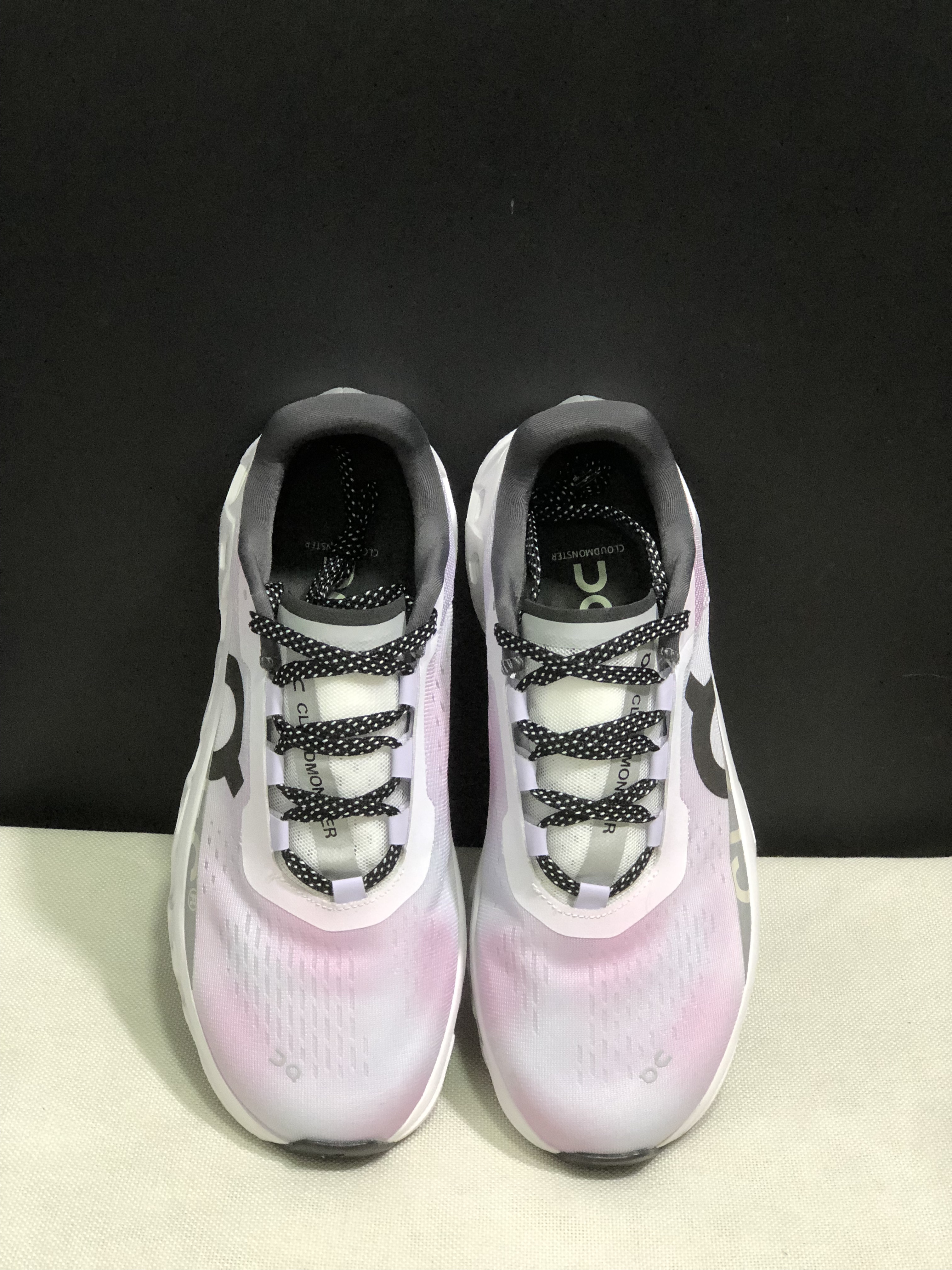 On Running Cloudmonster Anti-Slip Running Shoes Pinkish Purple/White