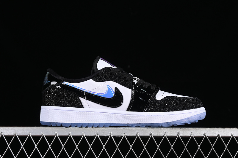 Nike Air Jordan 1 Low Golf NRG Endless Pursuit Pack Black White Blue Sneakers