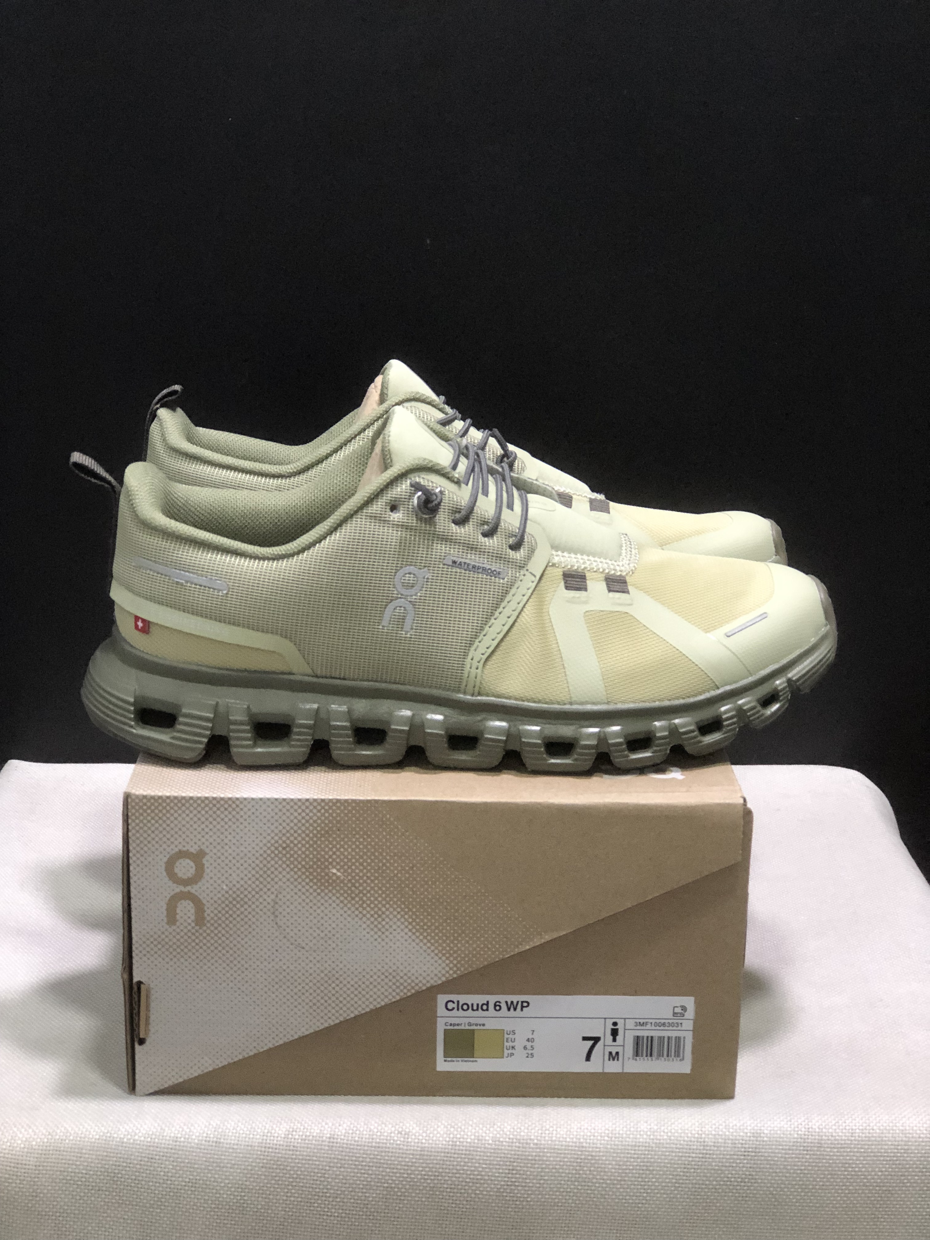 On Running Cloud 6 Casual Life Shoes Light Green