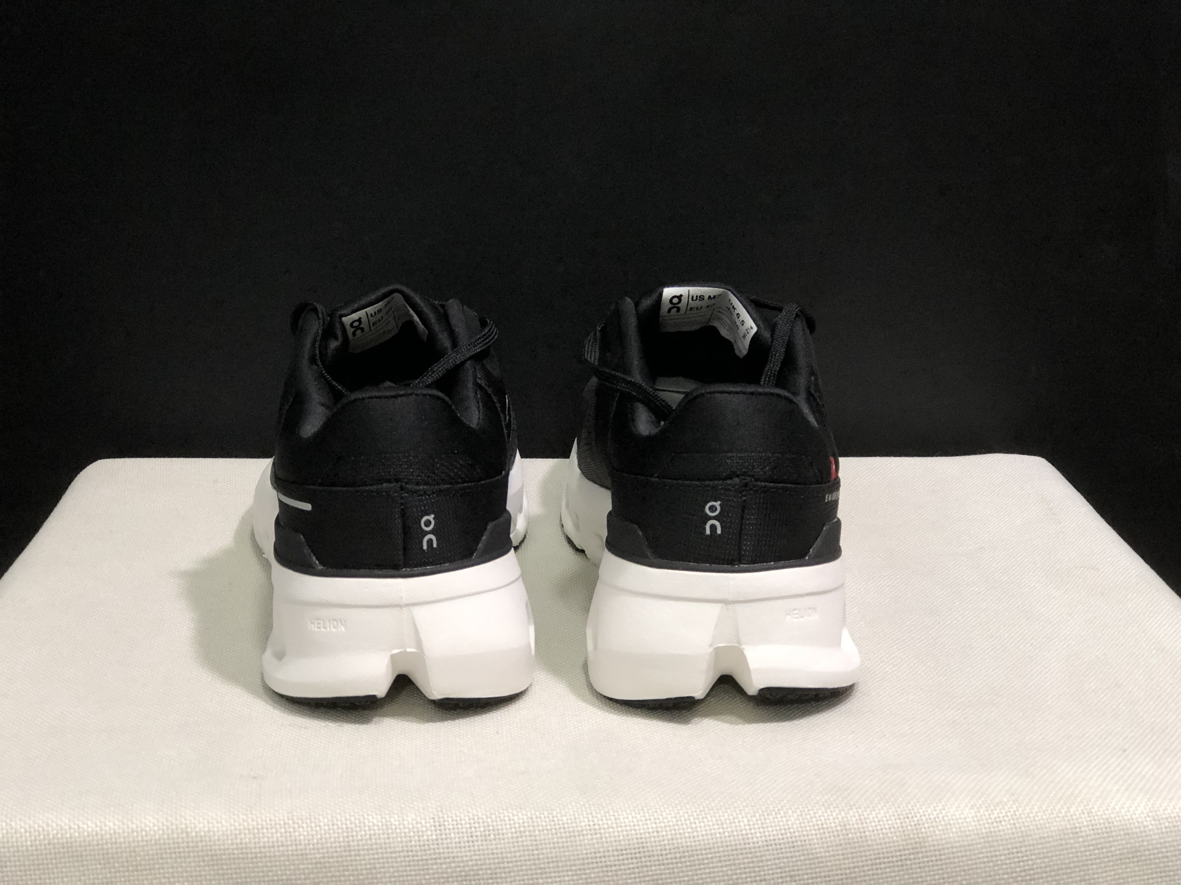 On Running Cloudrunner 2 Mesh Breathable Running Shoes Black/Drak Grey