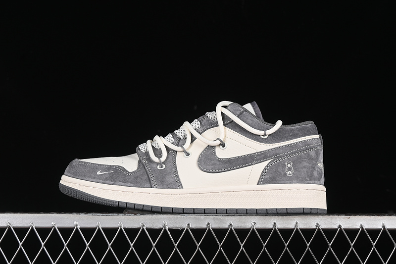 Nike Air Jordan 1 White Grey Sneakers