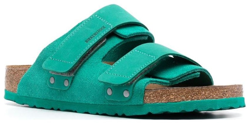 Birkenstock Uji Green Fleece 1025673 Fashion Slippers