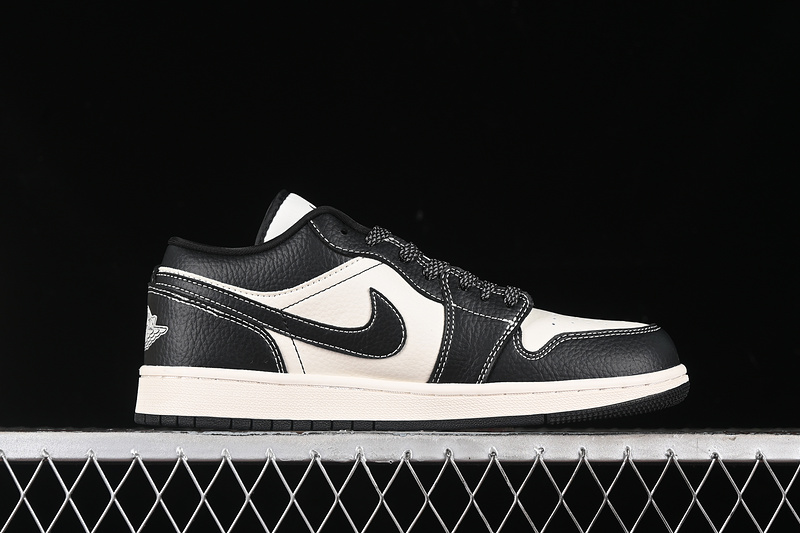 Nike Air Jordan 1 Low Black White Casual Sneakers