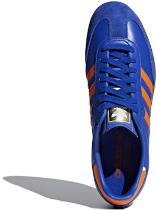 Adidas Originals Samba OG Blue Orange CQ2150 Lifestyle Shoes