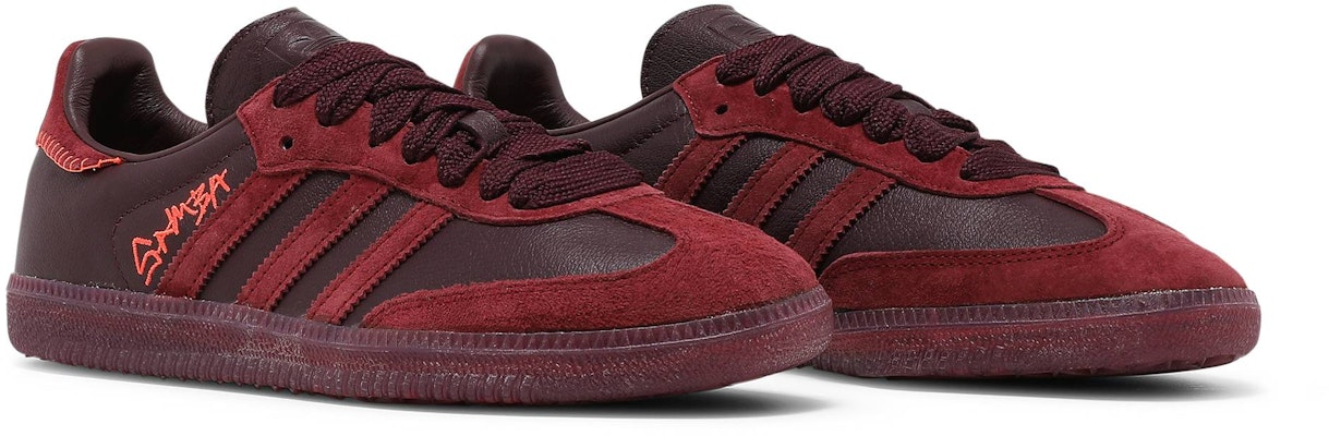 Jonah Hill Adidas Samba Burgundy FW7456 Lifestyle Shoes