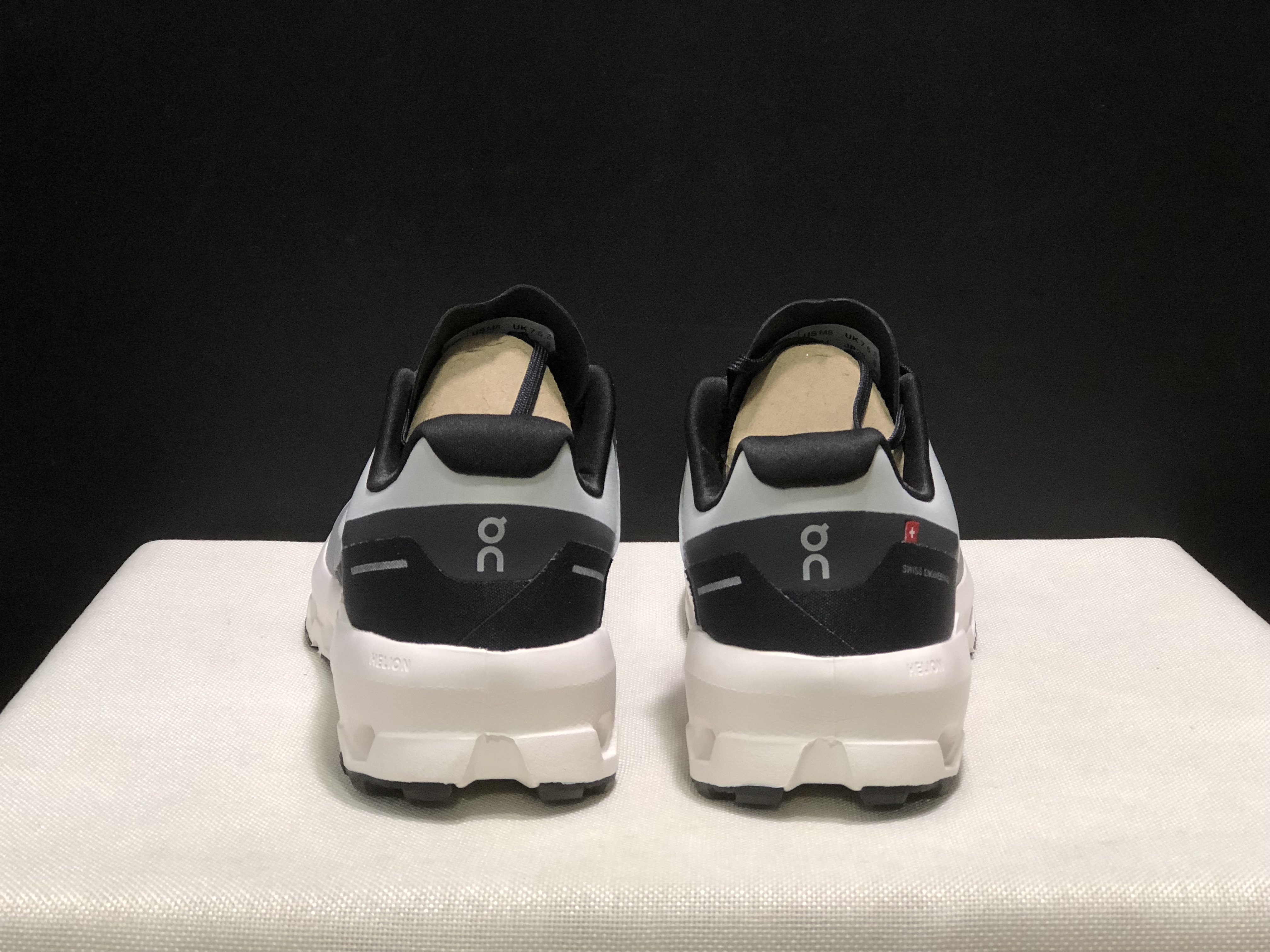 On Running Cloudvista 2 Waterproof Trail Running Shoes Black/White/Haze Blue