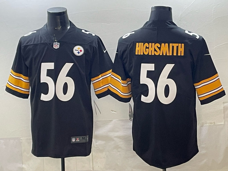 Men's Pittsburgh Steelers Alex Highsmith #56 Black Game Jersey