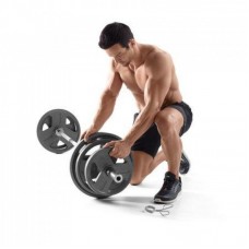 Gold��s Gym �C 300 Lbs Olympic Weight Set