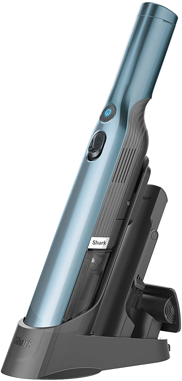 Shark WANDVAC Cordless Hand Vac Lightweight and Portable at 1.4 lbs. with Powerful Suction, Charging Dock, One-Touch Empty for Car and Home, Cove