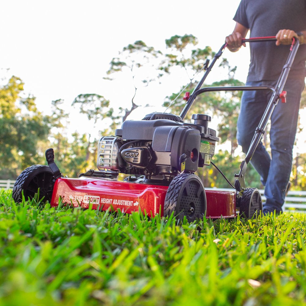 20-Inch 125Cc Gas Push Mower with Briggs & Stratton Engine