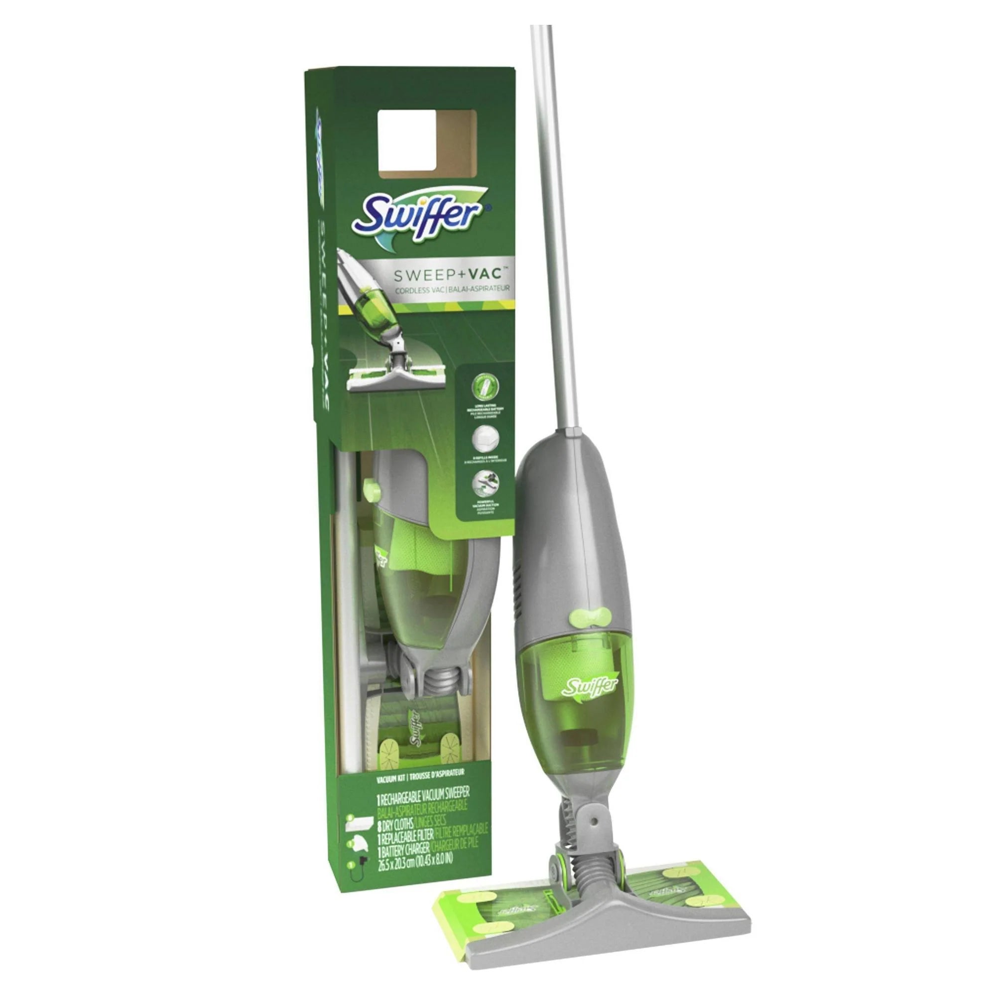 Sweep + Vac, Cordless