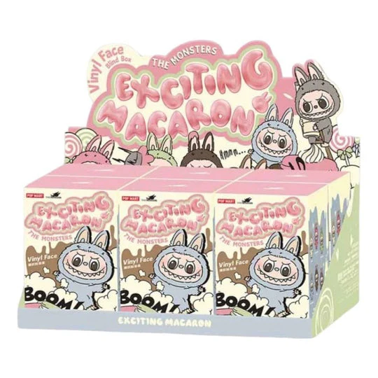 The Monsters Labubu Tasty Macarons Sealed Case (6 Blind Boxes) PPMT-2310-0069 Unisex