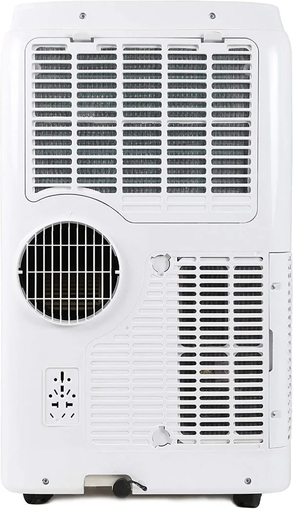 14,000 BTU Portable Air Conditioner with Heat and Remote Control, White