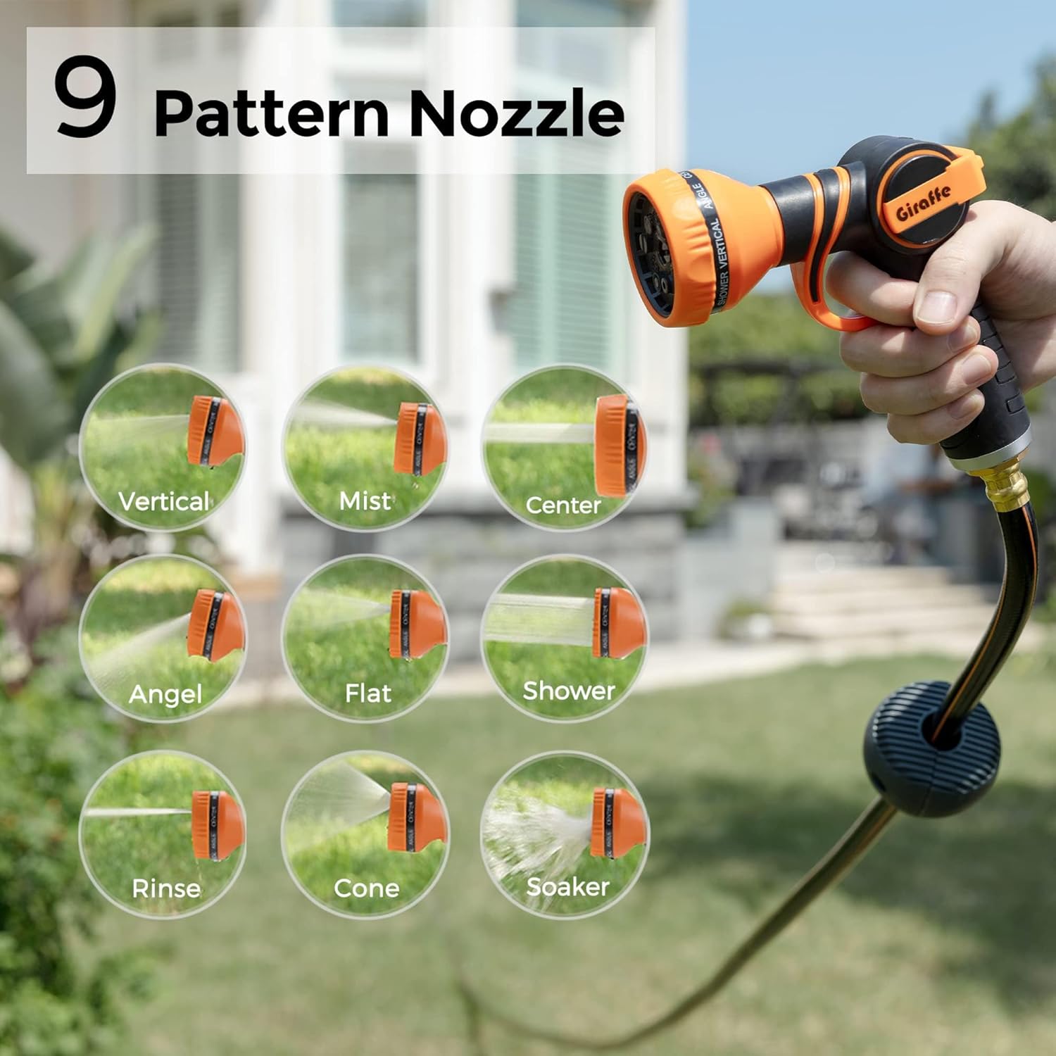 AW505/8 Retractable Garden Hose Reel 115 Ft