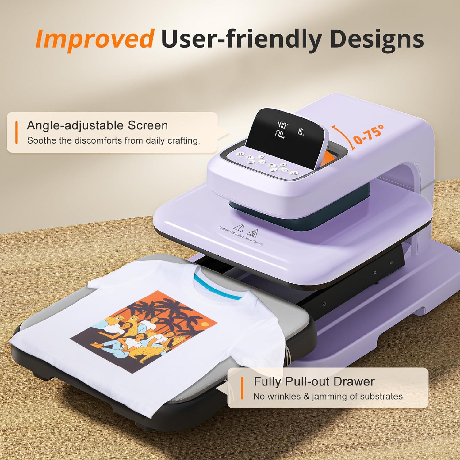 Automatic Heat Press 2 – 15×15 Heat Transfer Machine