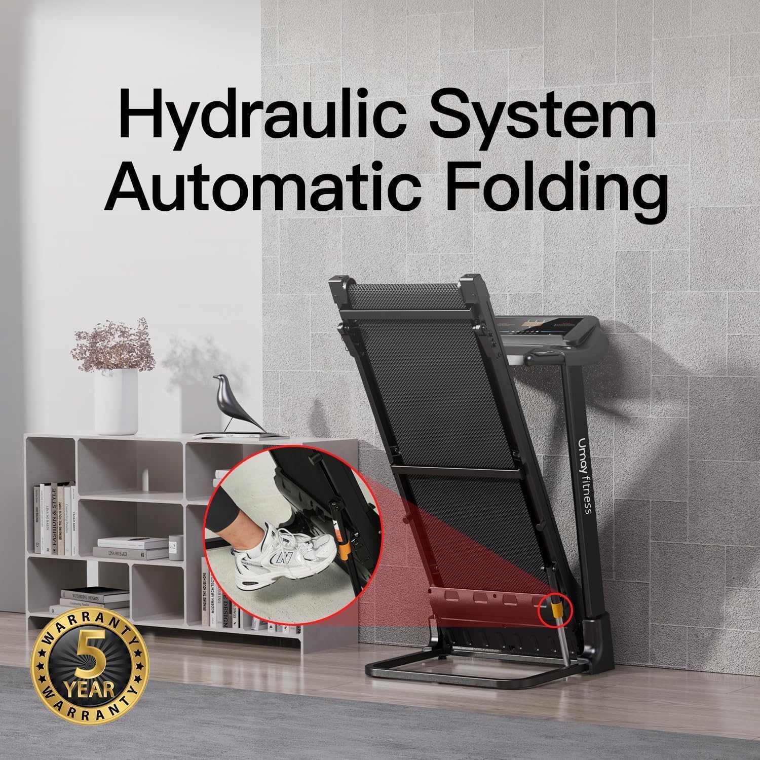 Fitness Home Folding Incline Treadmill 3.0 HP