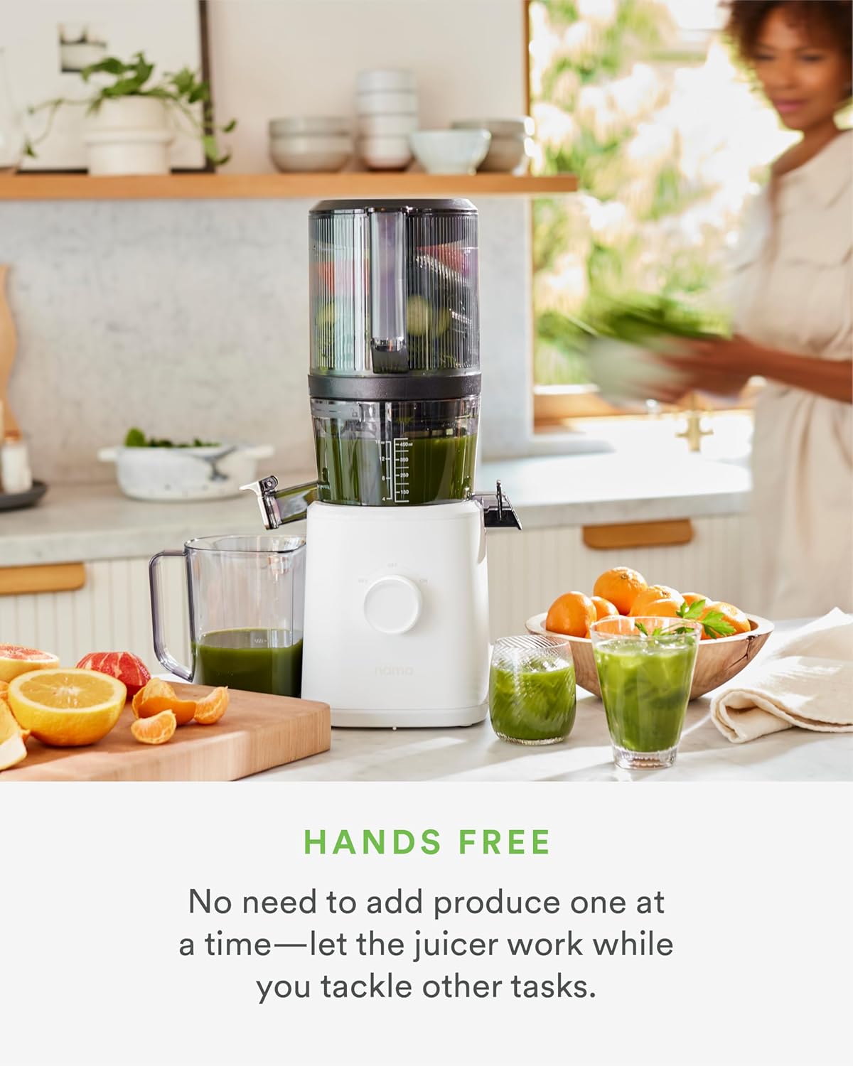 Cold Press Juicer – Hands-Free Masticating Juicer