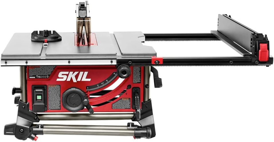 15 Amp 10′′ Jobsite Table Saw with Folding Stand
