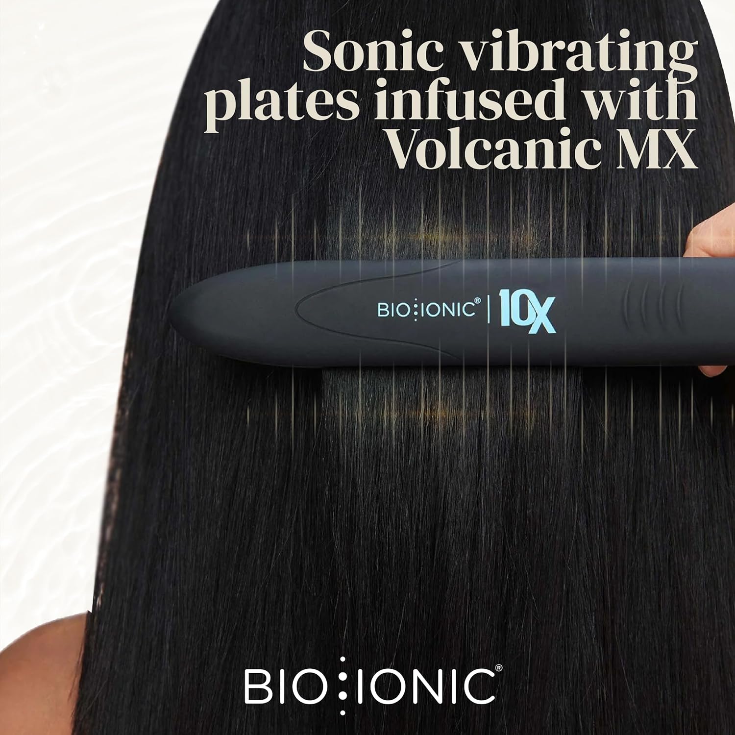 10X Styling Iron – 1′′ Sonic Flat Iron & Curler