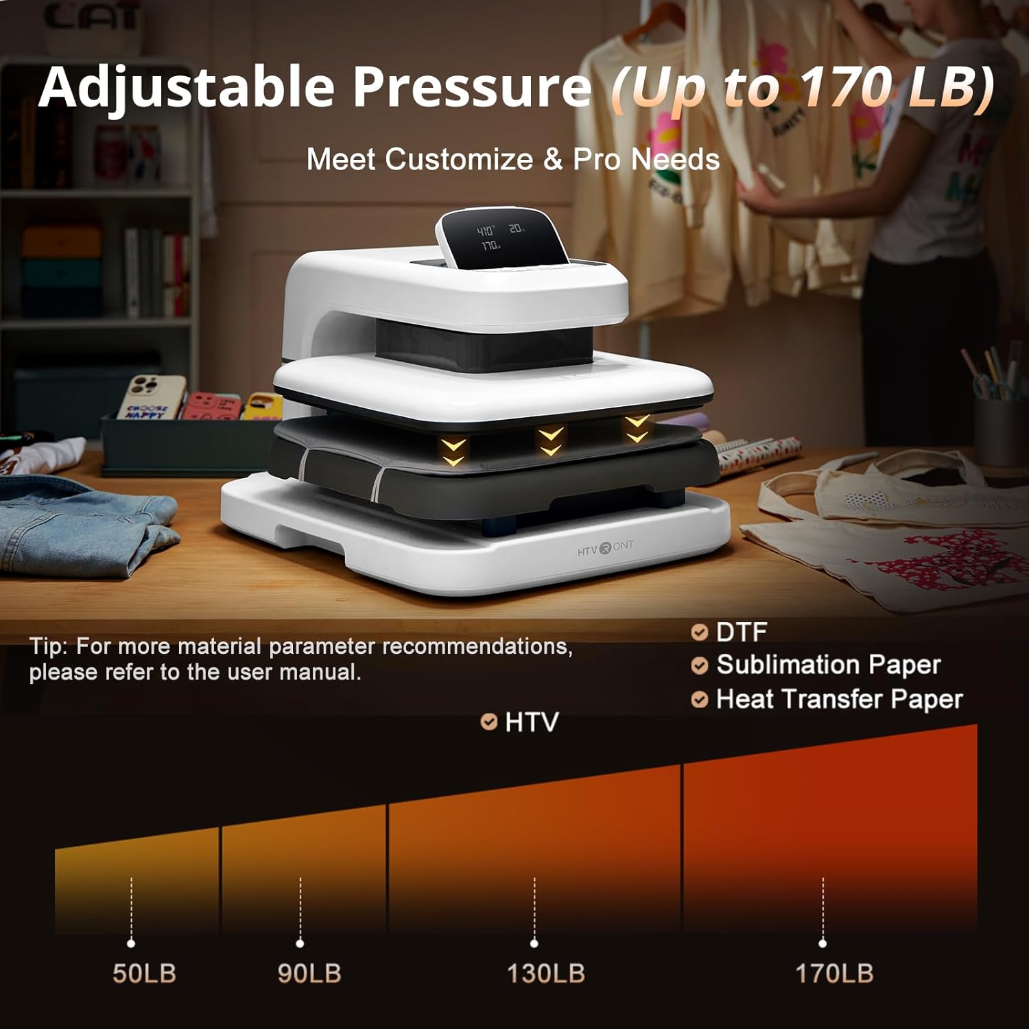 Automatic Heat Press 2 – 15×15 Heat Transfer Machine