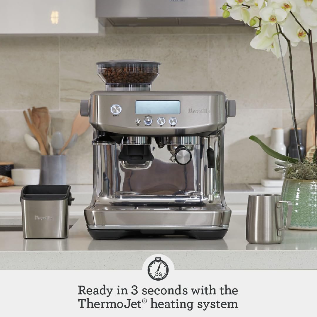 Barista Pro Espresso Machine BES878BSS – Steel