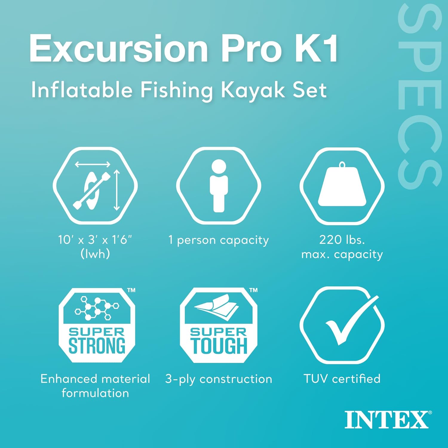 68309Ep Excursion Pro K2 Inflatable Kayak Set
