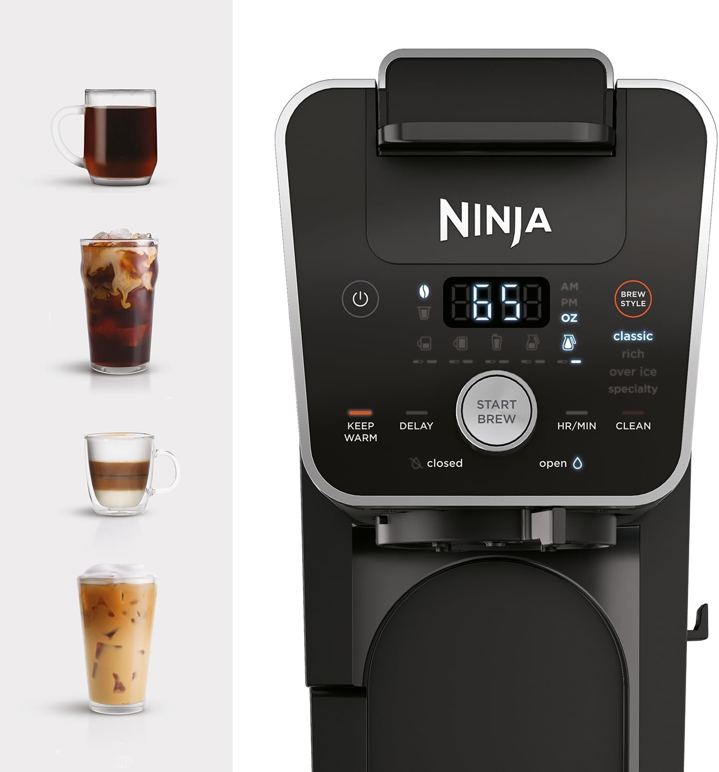 Drip Coffee Maker DualBrew Pro K-Cup Combo 12 Cup