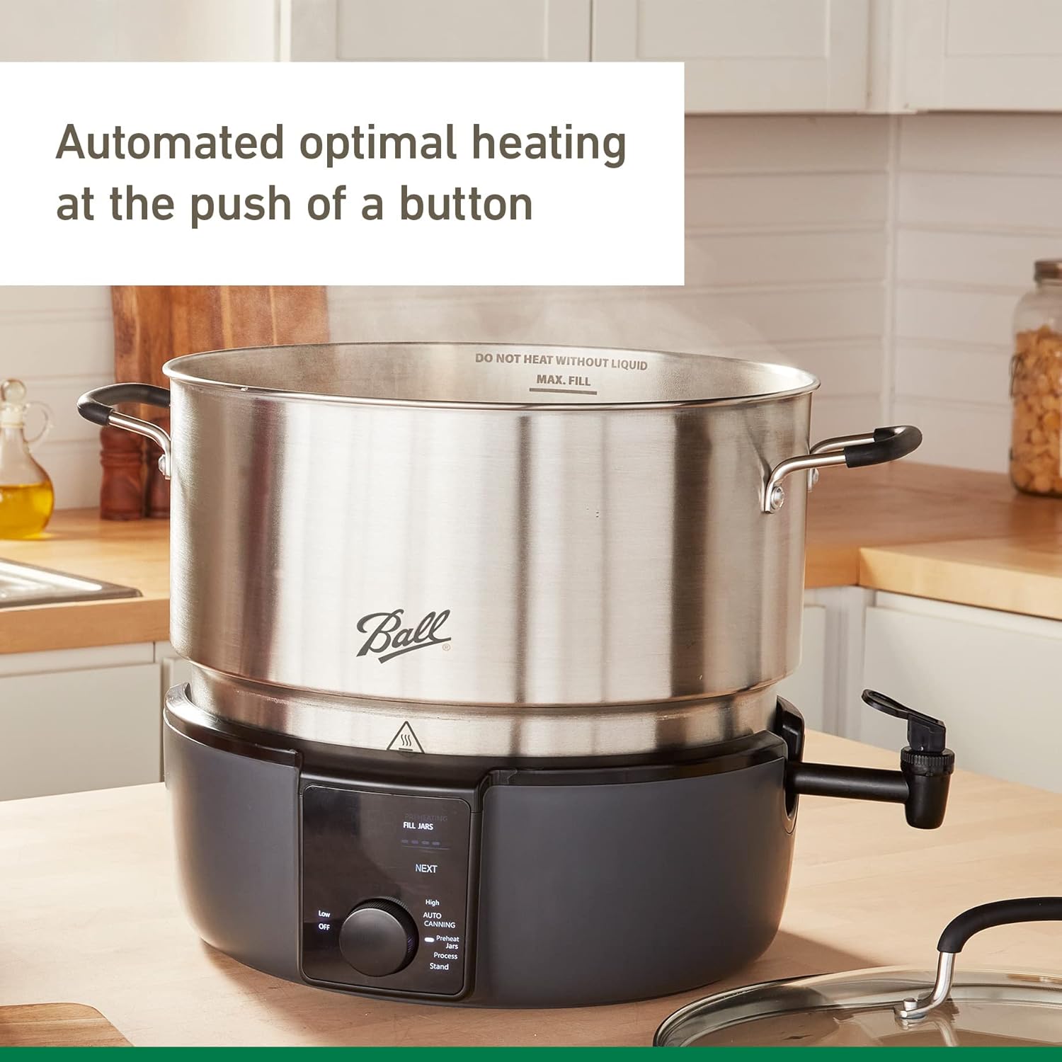 Easycanner Electric Water Bath Canner – Home Canning Tool