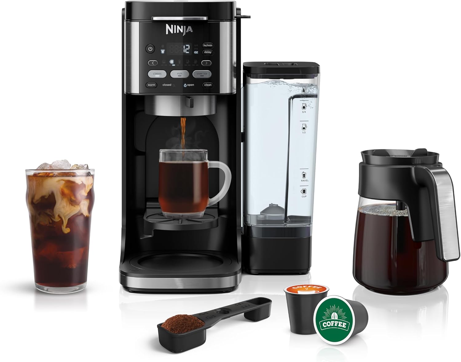 Drip Coffee Maker DualBrew Pro K-Cup Combo 12 Cup