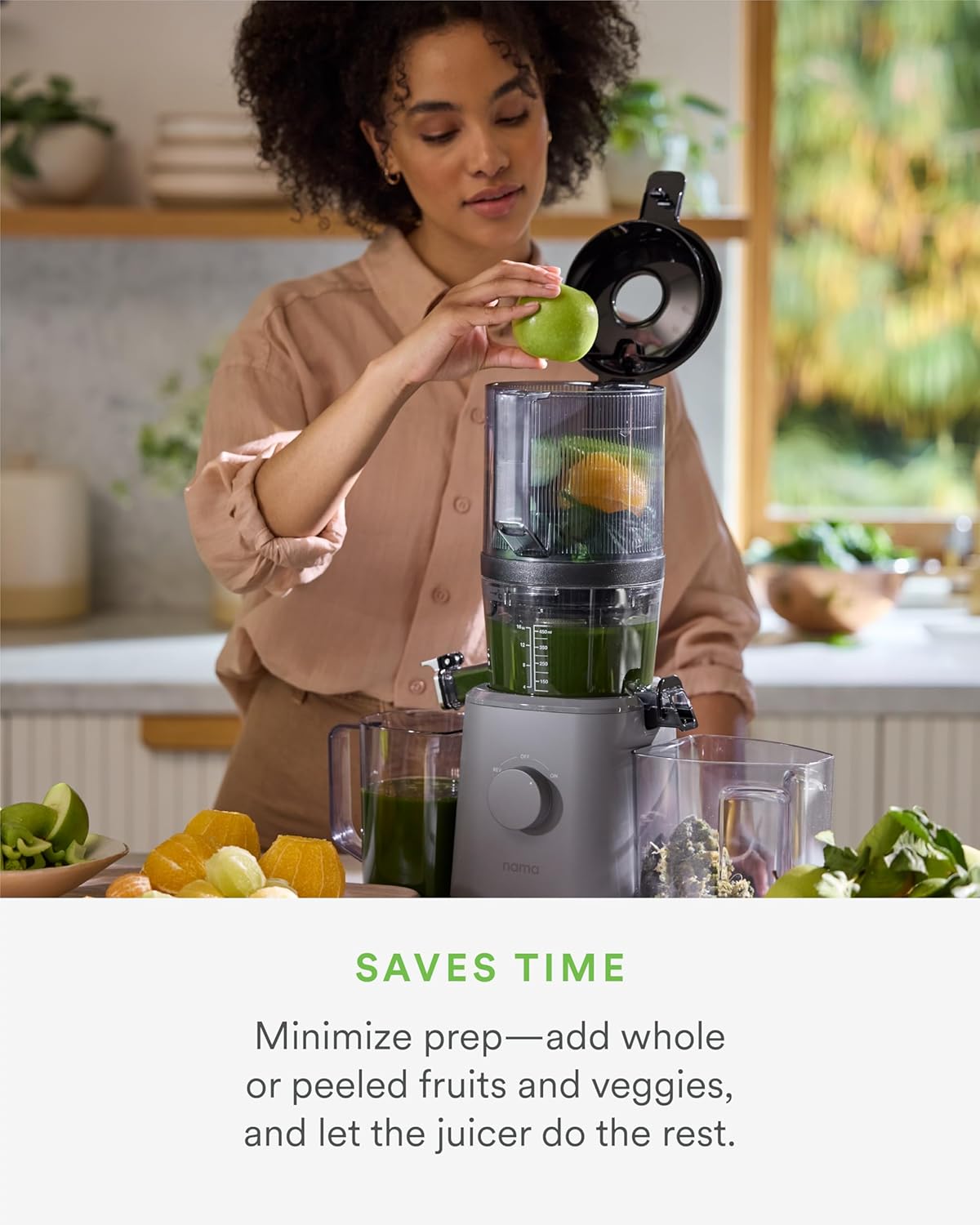 Cold Press Juicer – Hands-Free Masticating Juicer