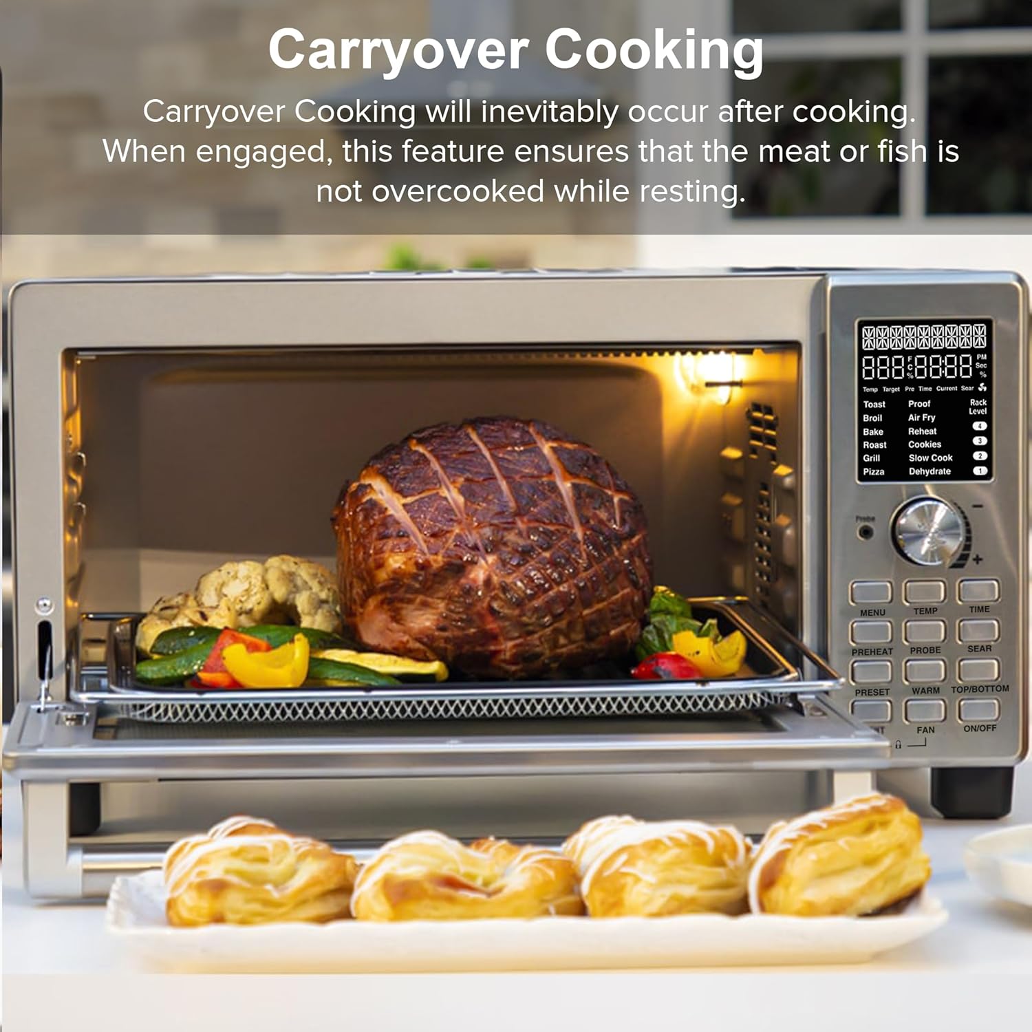 Bravo XL Pro Air Fryer Toaster Oven 30Qt Stainless Steel