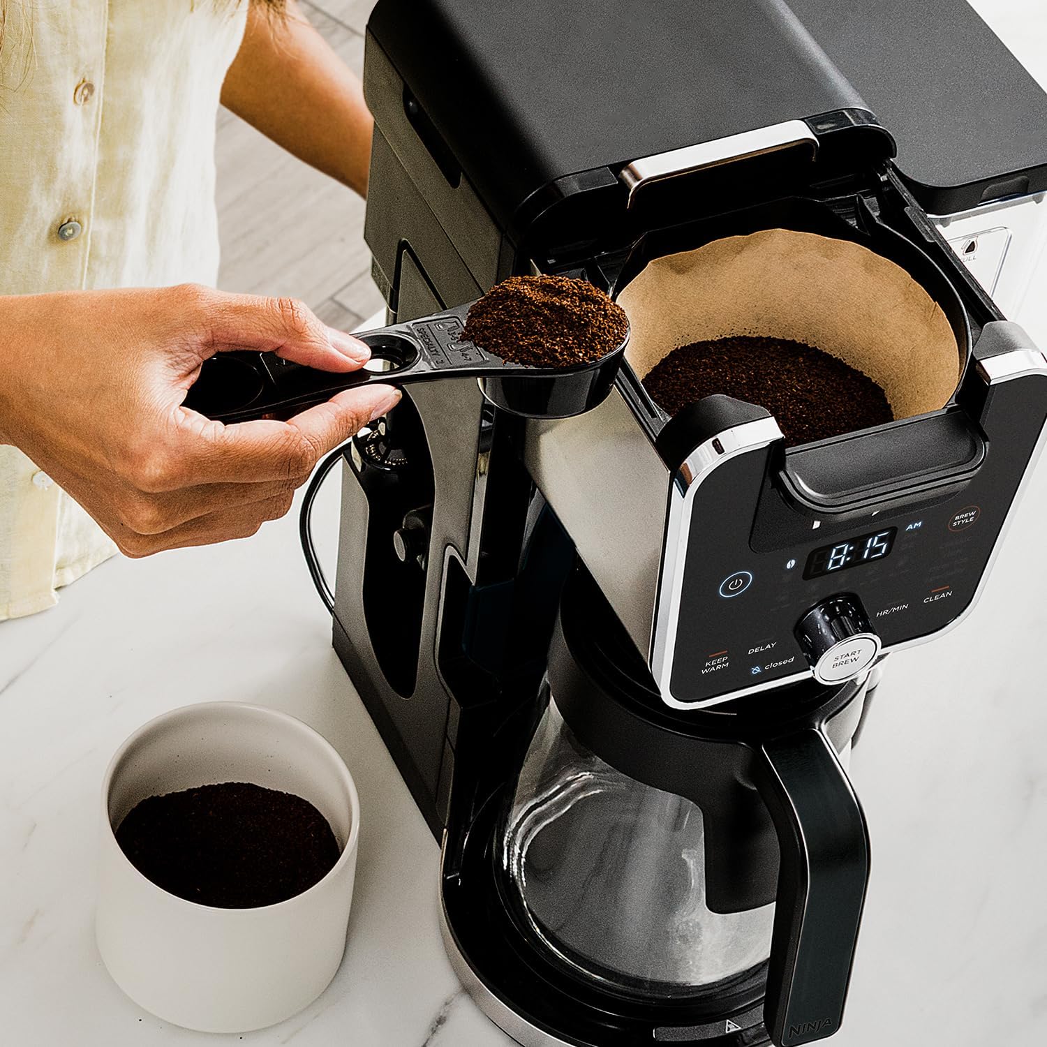 Drip Coffee Maker DualBrew Pro K-Cup Combo 12 Cup