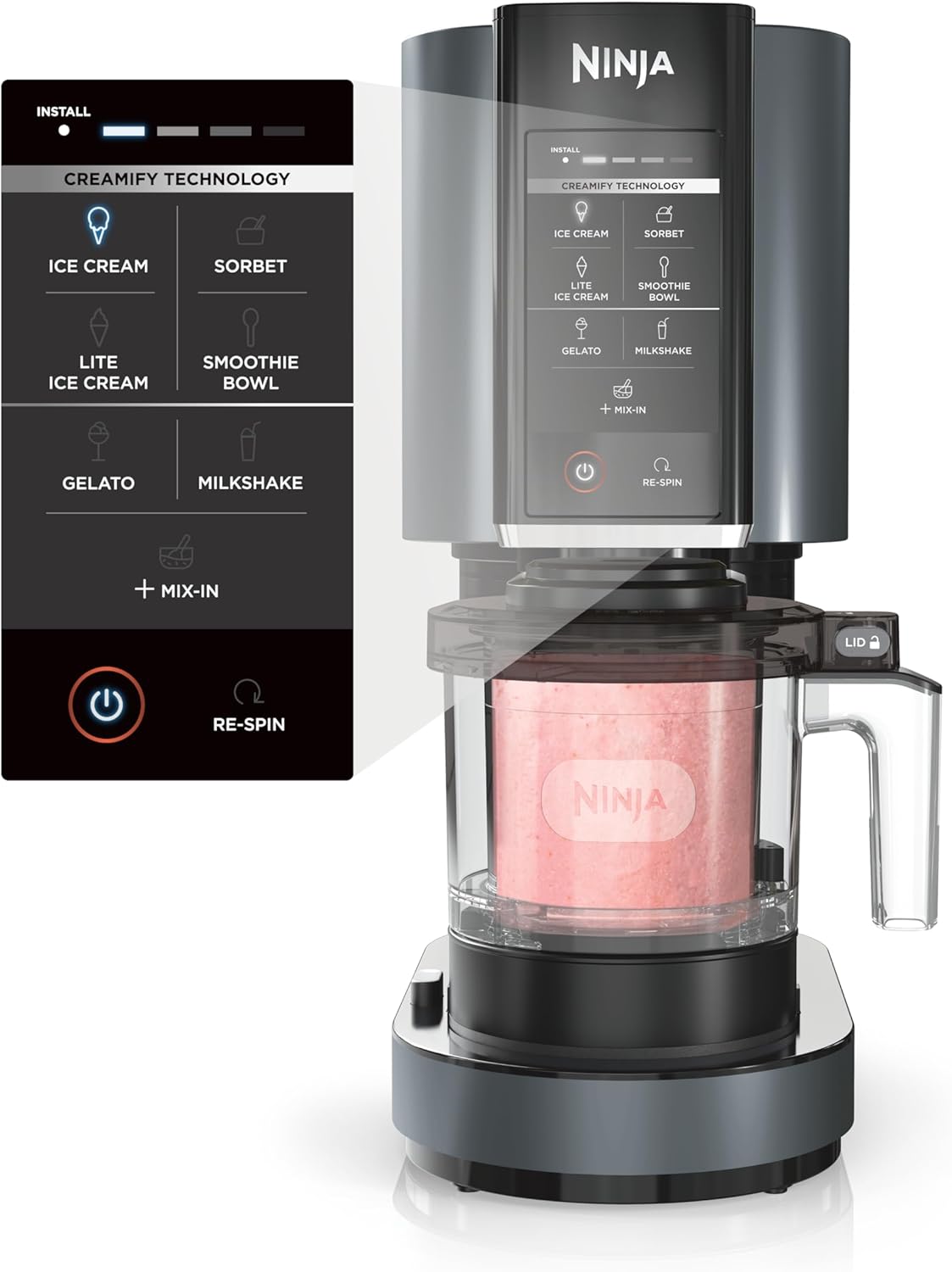 Creami Ice Cream Maker – 7-in-1 for Ice Cream & More