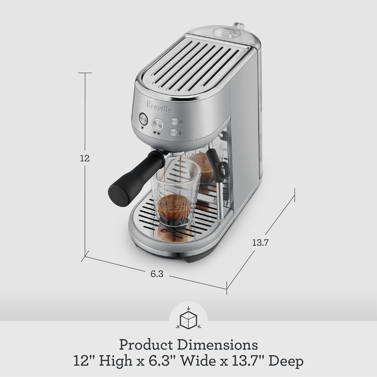 Bambino Espresso Machine BES450BSS – Stainless Steel