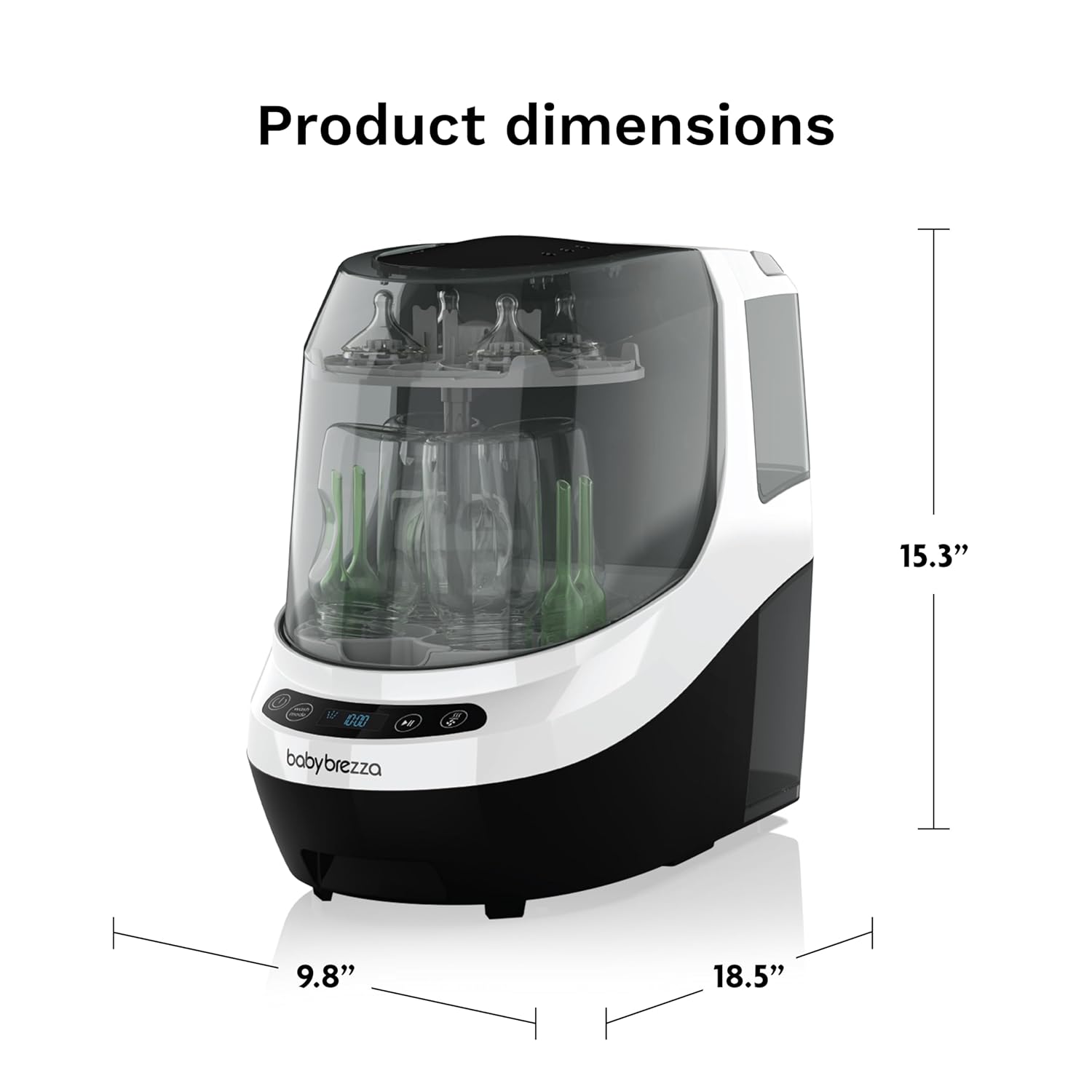 Baby Brezza Bottle Washer Pro – Sterilizer & Dryer
