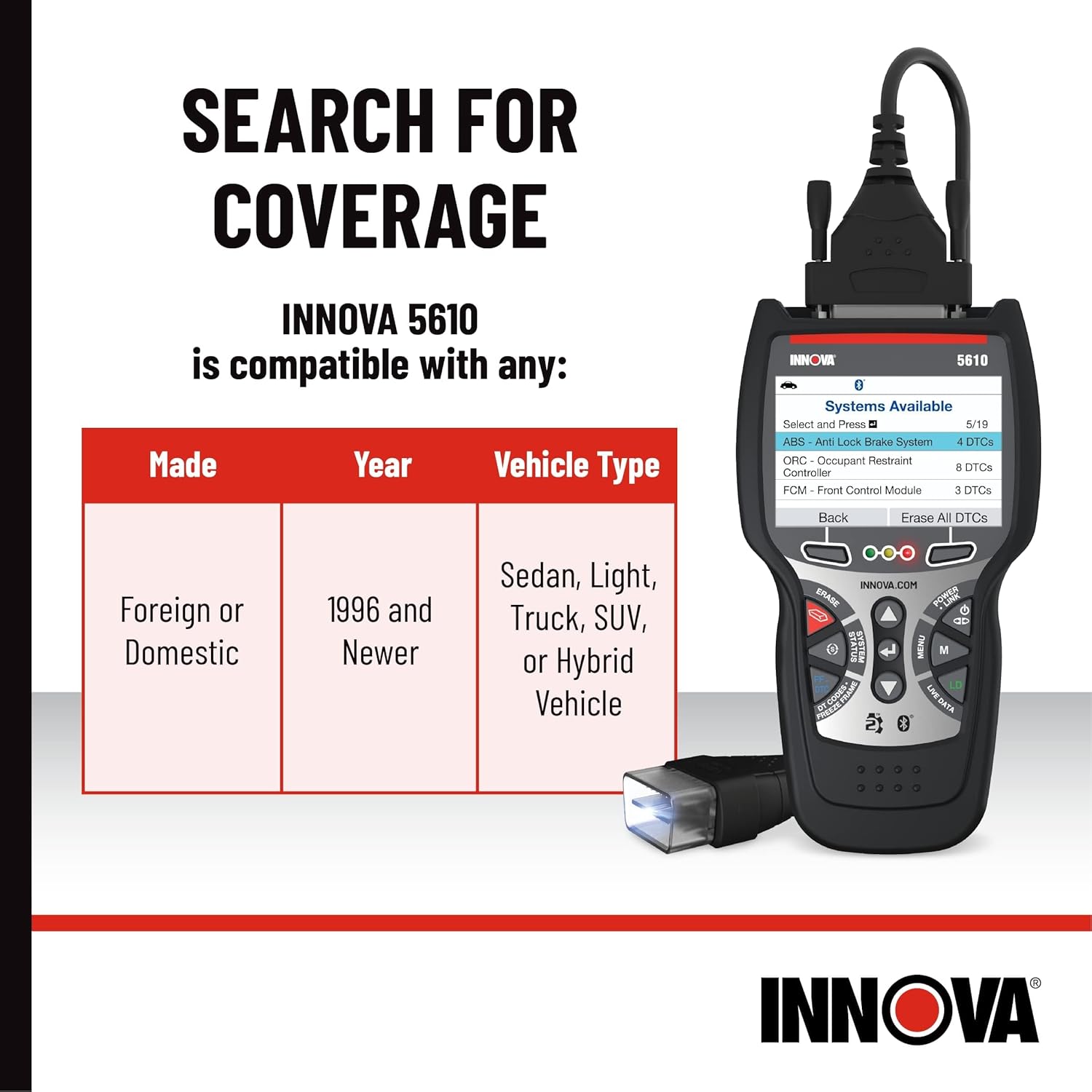 5610 OBD2 Bidirectional Scan Tool with Updates