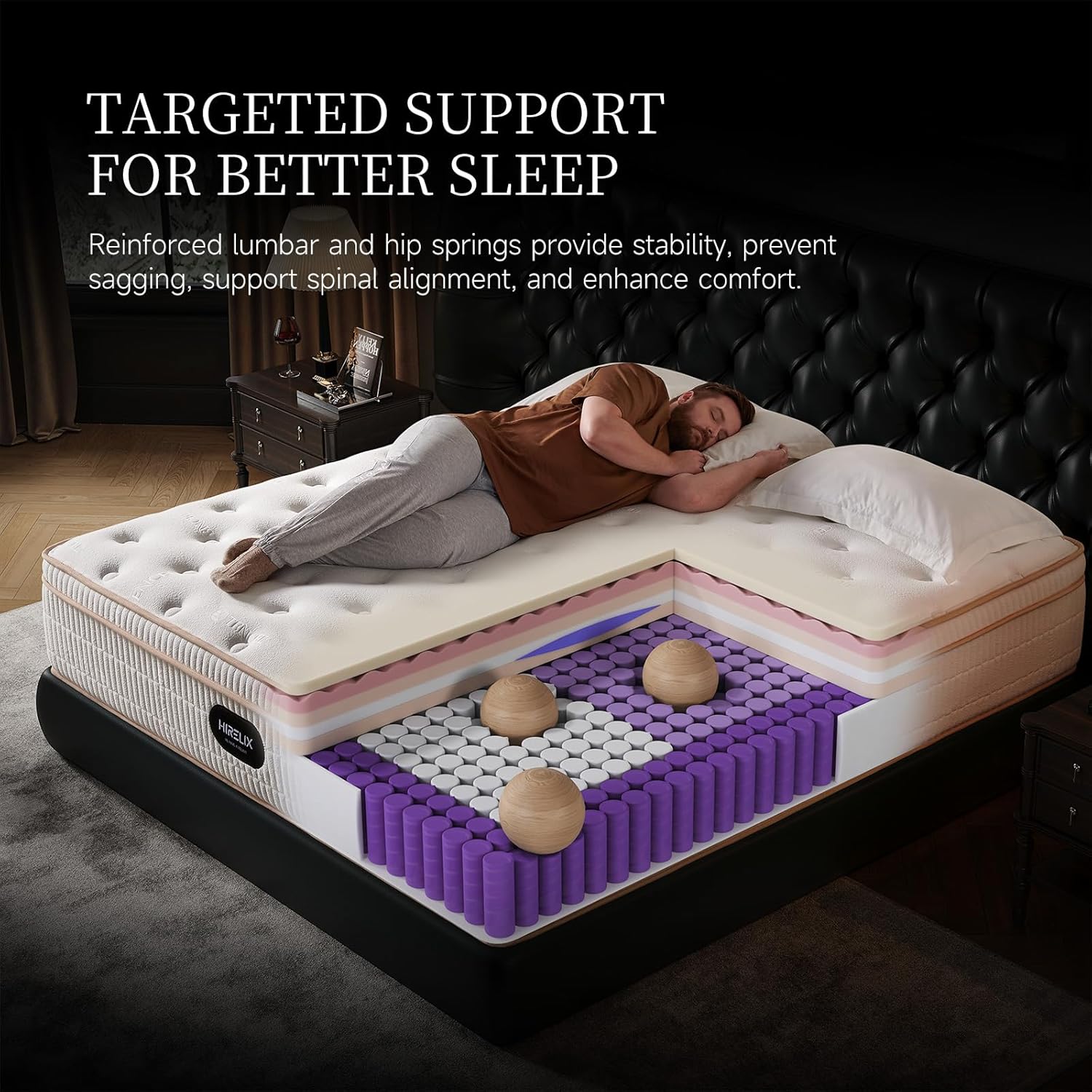 14 Inch Queen Hybrid Mattress with Cooling Foam