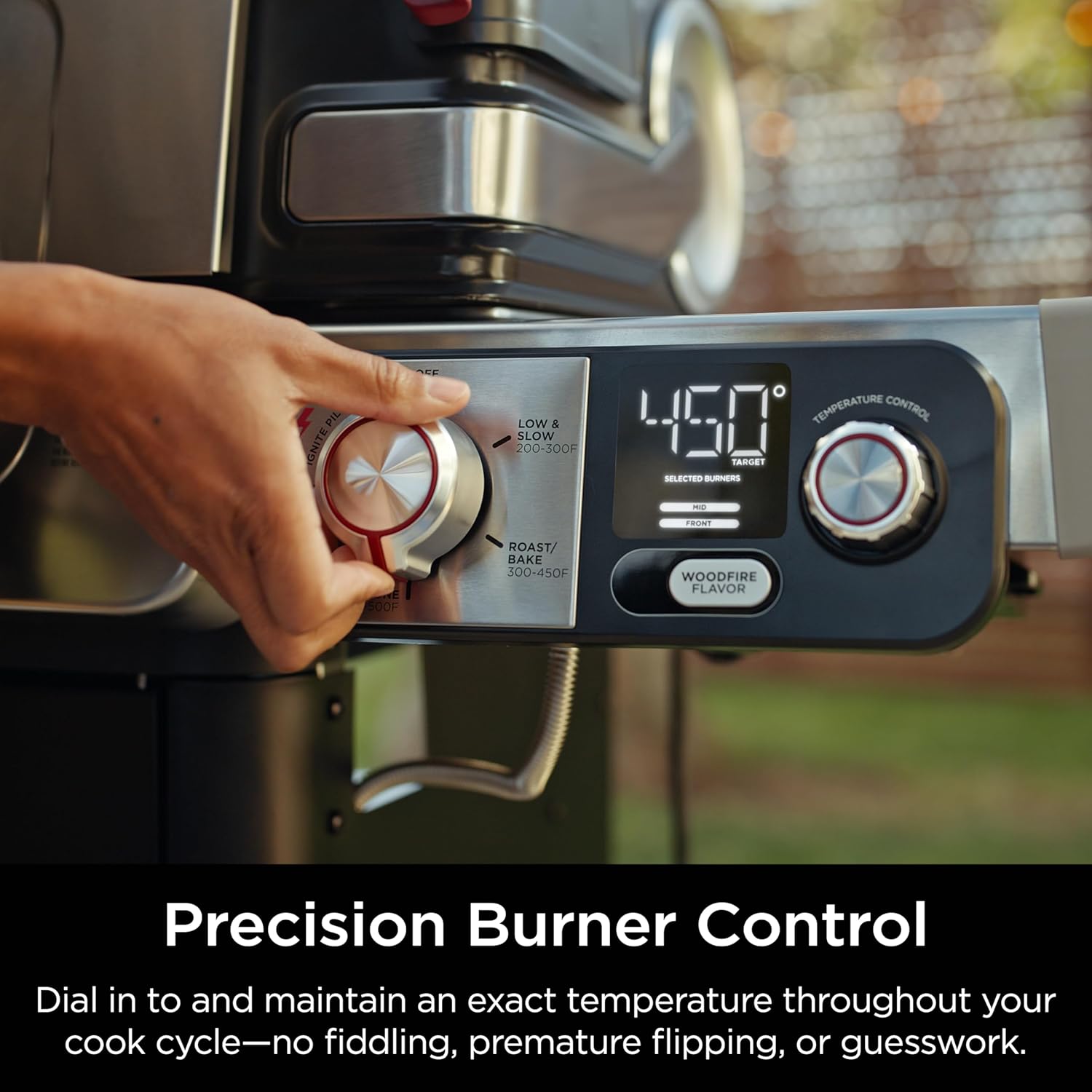 Flexflame 5-in-1 Electric & Propane Grill System