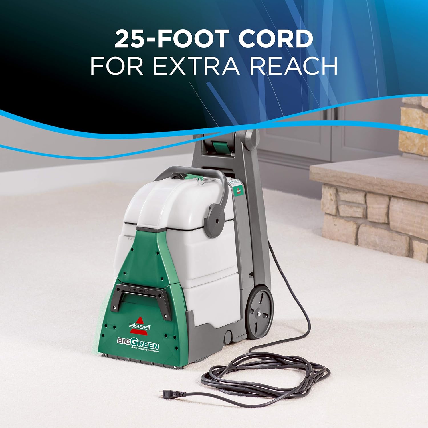 Big Green Professional Carpet Cleaner with Tools