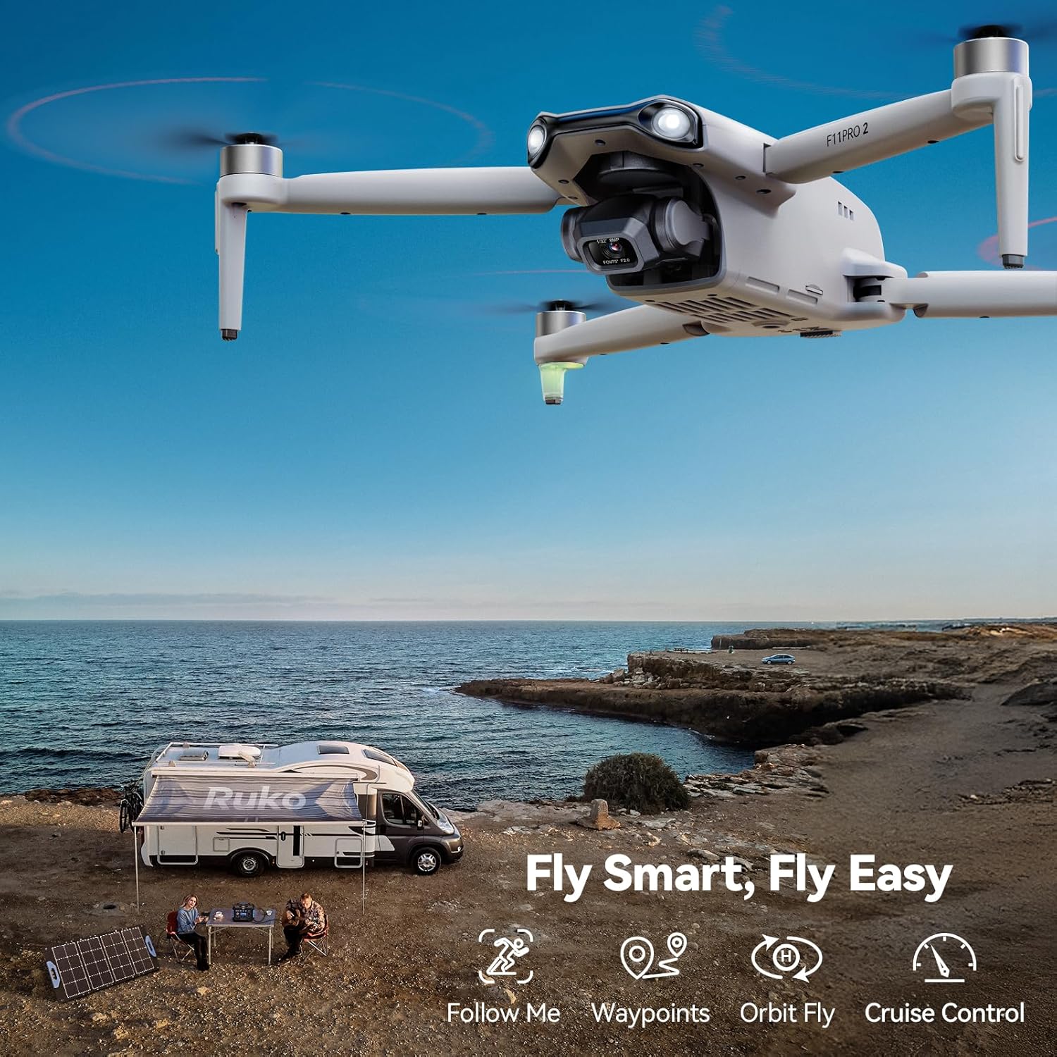 F11Pro 2 Drone 6K Camera 3-Axis Gimbal 70-Min Flight
