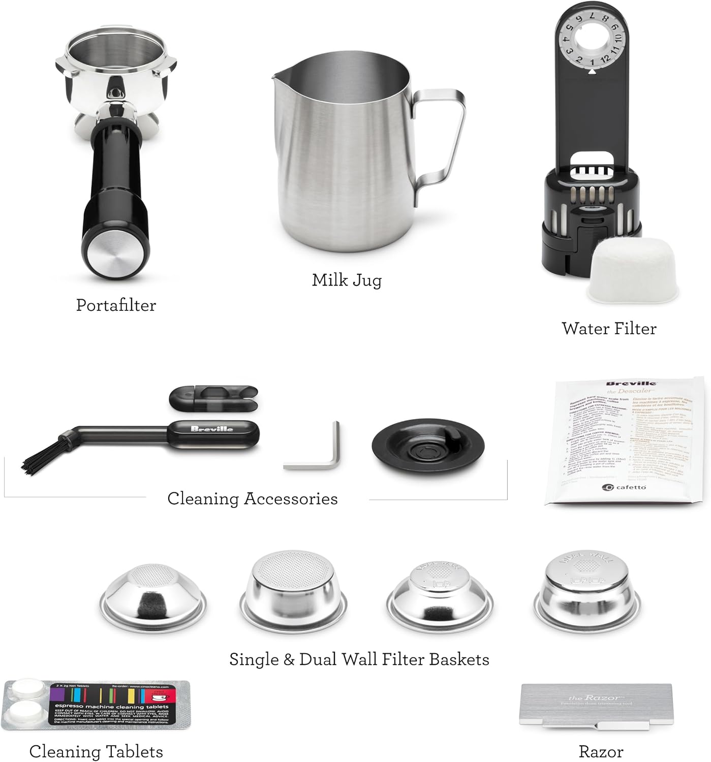 Barista Express Impress Espresso Machine – Steel