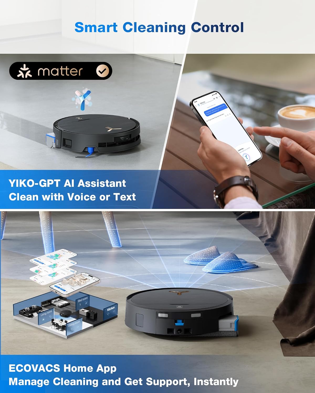 Deebot X9 Pro Omni Robot Vacuum and Mop System