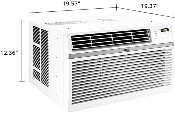8,000 BTU Window Air Conditioner, Remote & Quiet