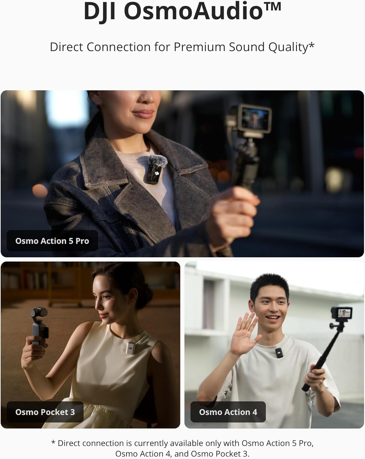 2 Wireless Lavalier Microphone with Charging Case