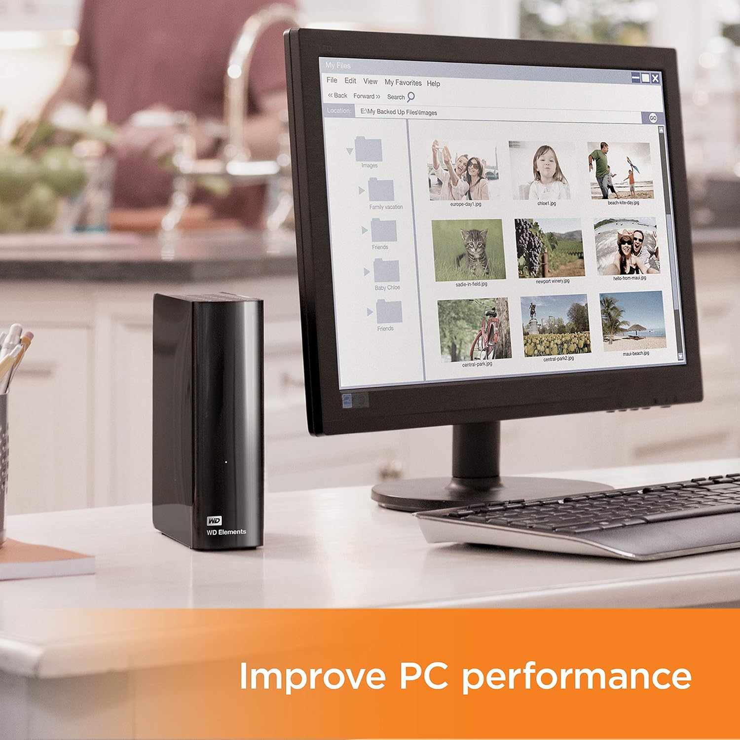 20TB Elements Desktop External Hard Drive – USB 3.0