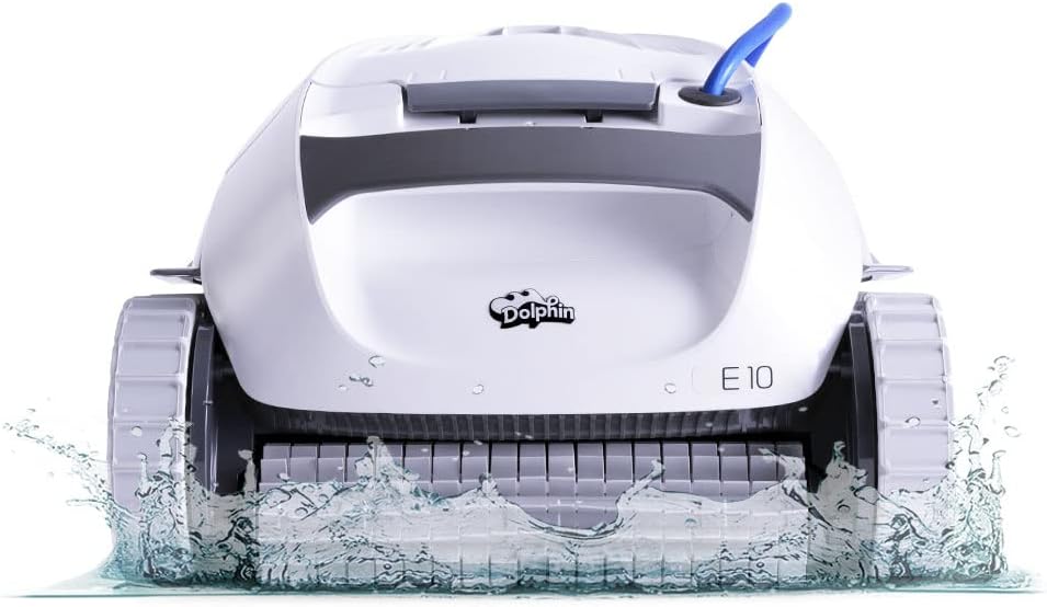 E10 Automatic Robotic Pool Vacuum Cleaner for 30ft Pools